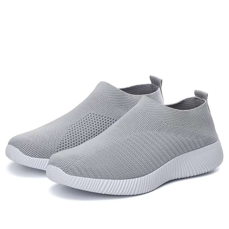 Women Vulcanized Shoes High Quality Women Sneakers Slip On Flats Shoes Women Loafers Plus Size 42 Walking Flat | TageUnlimited
