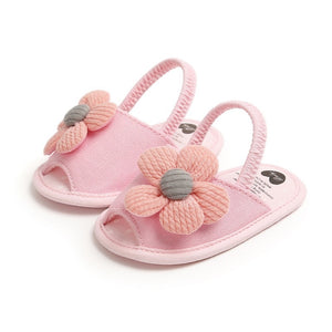 Newborn Toddler Baby Infant Shoes Cute Striped Kids Girl Summer Soft Sole Bow Sandal Shoes 0-18M | TageUnlimited