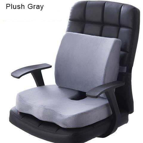 Orthopedics Hemorrhoids Seat Cushion Memory Foam Car Rebound Cushion Office Chair Lumbar Support Pain Relief Breathable Pillow | TageUnlimited