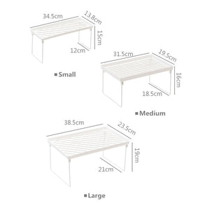Home Organizer Storage Shelf Space Saving Decoration Foldable For Kitchen Convenience Desk Organization Kitchen Accessories | TageUnlimited