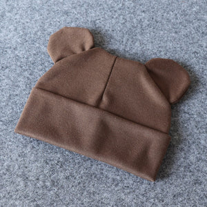 Baby Hat With Ears Cotton Warm Newborn Accessories Baby Girl Boy Autumn Winter Hat For Kids Infant Toddler Beanie Cap Girls Hat | TageUnlimited