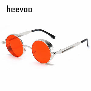 Metal Steampunk Sunglasses Men Women Fashion Round Glasses Brand Designer Vintage Sun Glasses High Quality | TageUnlimited