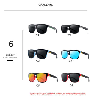 New Fashion Guy Sun Glasses Polarized Sunglasses Men Classic Design Mirror Square Ladies Sun Glasses Women | TageUnlimited
