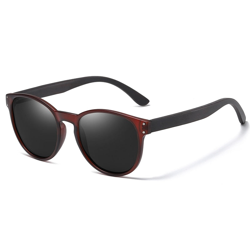 Polarized Sunglasses Men Women  Brand  Wooden Sunglasses Women Round frame Classic Sunglasses | TageUnlimited