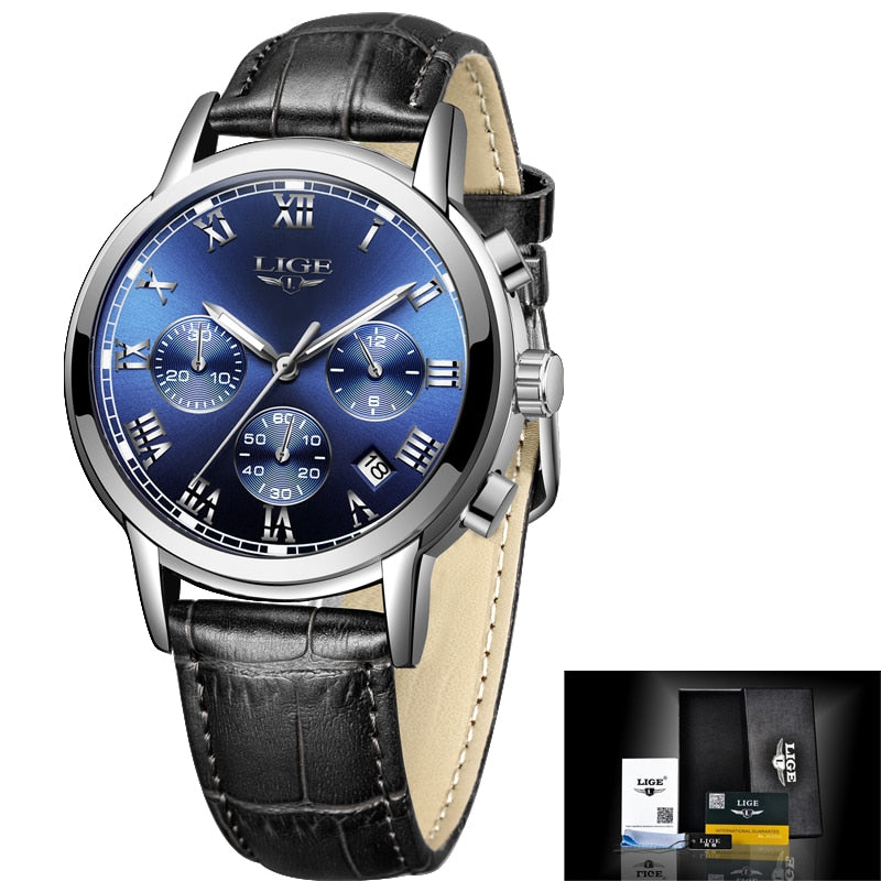 New Fashion Women Watches LIGE Top Brand Ladies Luxury Creative Steel Women Bracelet Watches Female Quartz Waterproof Watch Gift | TageUnlimited