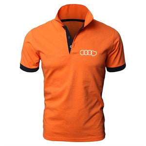 Summer Fashion Mens Short Sleeve Po Lo Shirts Design Logo Printed Casual Cotton Polos Homme Clothes Male Lapel Tops S-5Xl | TageUnlimited