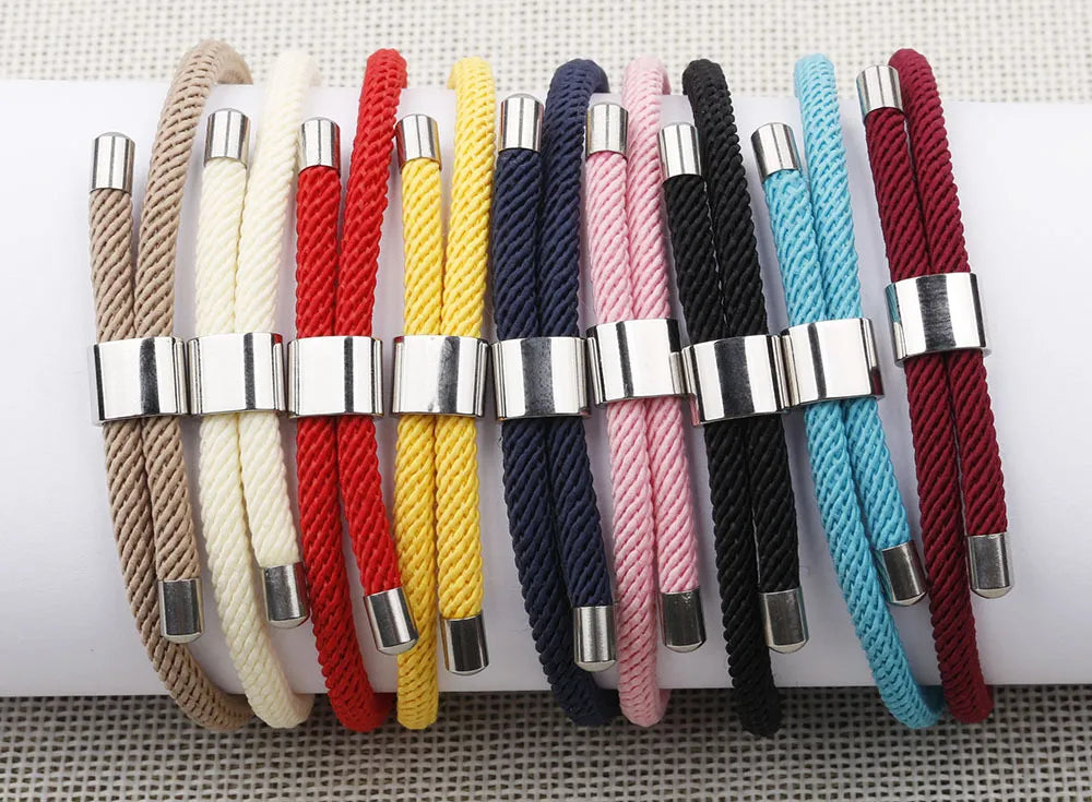 Lucky Red String Transit Bracelets for Men and Women Couples Adjustable Bracelet Hand Knitted Jewelry Gift