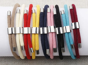 Lucky Red String Transit Bracelets for Men and Women Couples Adjustable Bracelet Hand Knitted Jewelry Gift
