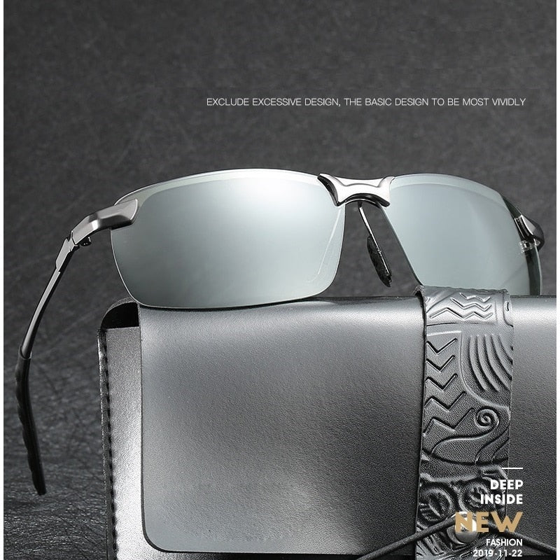 Photochromic Sunglasses Men Polarized Driving Chameleon Glasses Male Change Color Sun Glasses Day Night Vision Driver&#39;s Eyewear | TageUnlimited