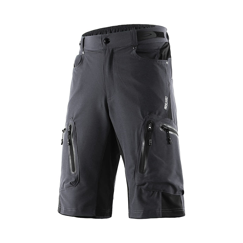 ARSUXEO Men Outdoor Sports Cycling Shorts MTB Downhill Trousers Mountain Bike Bicycle Shorts Water Resistant Loose Fit 1202 | TageUnlimited