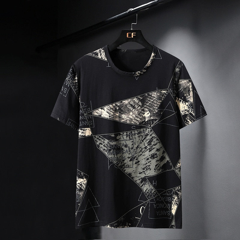 Oversize T-shirts Men Big Size 10XL Tops Tees Summer Hip Hop Casual Print Tshirts Plus Size 9XL10XL Clothes Cool HX455 | TageUnlimited