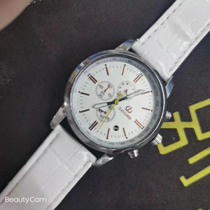 WOKAI Quartz Wristwatch Luminous Men belt Watches Classic Calendar Mens Business Steel Watch Relogio Masculino Popular Saati Ho | TageUnlimited
