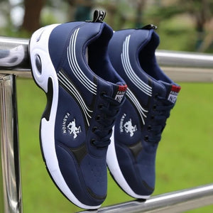 Black leather sneakers autumn man shoes  new arrival wedges sneakers men casual vulcanized shoes | TageUnlimited