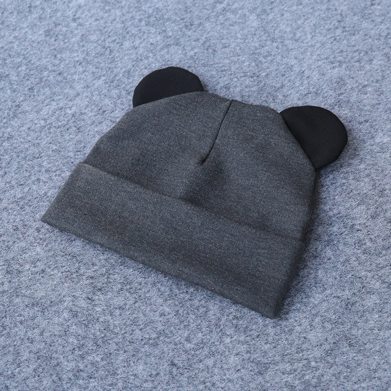 Baby Hat With Ears Cotton Warm Newborn Accessories Baby Girl Boy Autumn Winter Hat For Kids Infant Toddler Beanie Cap Girls Hat | TageUnlimited