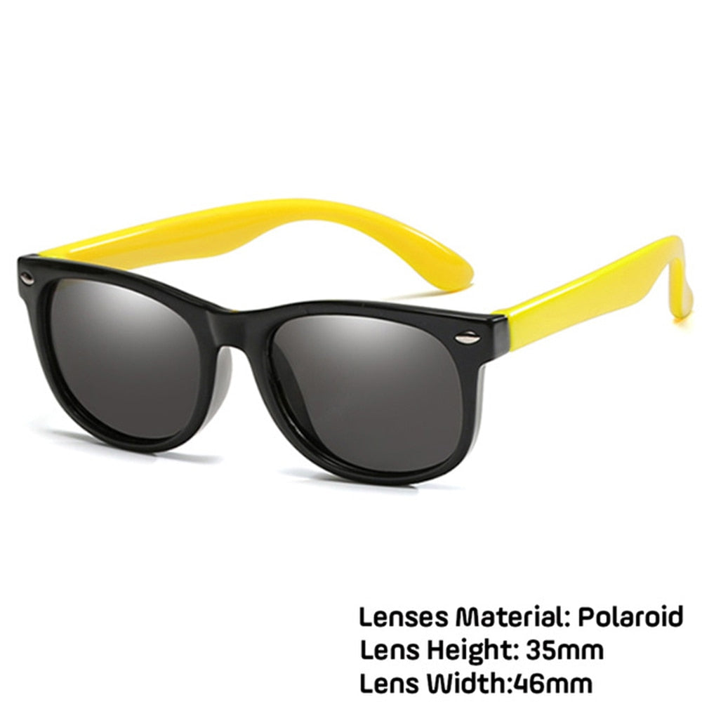 LongKeeper Kids Polarized Sunglasses TR90 Boys Girls Sun Glasses Silicone Safety Glasses Gift For Children Baby UV400 Eyewear | TageUnlimited