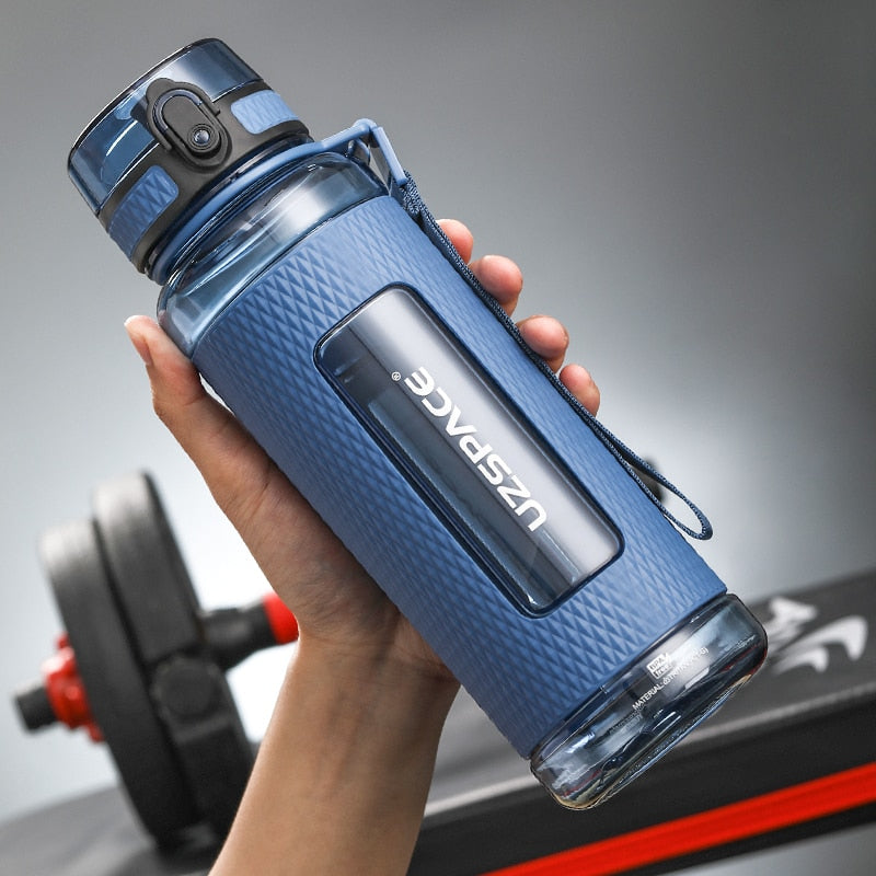 UZSPACE Sport Water Bottles BPA Free Portable Gym Anti-fall Leak-proof Large Capacity Fitness Kettle Tritan Plastic Drink Bottle | 0 | TageUnlimited