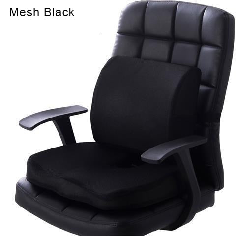 Orthopedics Hemorrhoids Seat Cushion Memory Foam Car Rebound Cushion Office Chair Lumbar Support Pain Relief Breathable Pillow | TageUnlimited