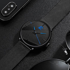 Reloj Watches Mens Ultra-thin Watch Simple Men Business Quartz Wristwatch relogio masculino | TageUnlimited