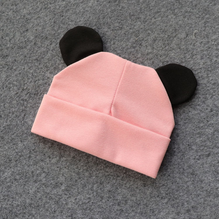 Baby Hat With Ears Cotton Warm Newborn Accessories Baby Girl Boy Autumn Winter Hat For Kids Infant Toddler Beanie Cap Girls Hat | TageUnlimited