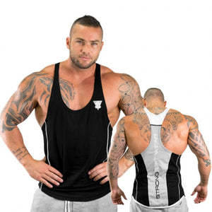 Mens Bodybuilding Tank top Gyms Fitness sleeveless shirt New Male Cotton clothing Fashion Singlet vest Undershirt | TageUnlimited