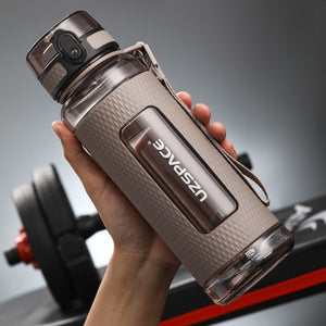 UZSPACE Sport Water Bottles BPA Free Portable Gym Anti-fall Leak-proof Large Capacity Fitness Kettle Tritan Plastic Drink Bottle | 0 | TageUnlimited