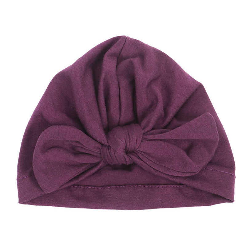 Balleenshiny Baby Accessories Hair Headwears Baby Turban Hat Children Newborn Beanie Kids Baby Girl Baby Headwrap Girl Tiara | TageUnlimited