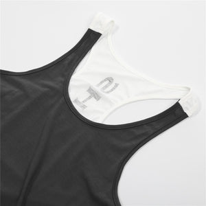 Hot Bodybuilding Fitness Singlets Muscle Vest For Men Tee Basketball Jersey Solid Gym Men Stringer Loose Tank Tops | TageUnlimited