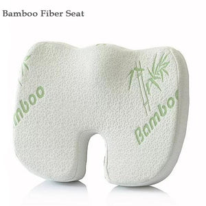 Orthopedics Hemorrhoids Seat Cushion Memory Foam Car Rebound Cushion Office Chair Lumbar Support Pain Relief Breathable Pillow | TageUnlimited