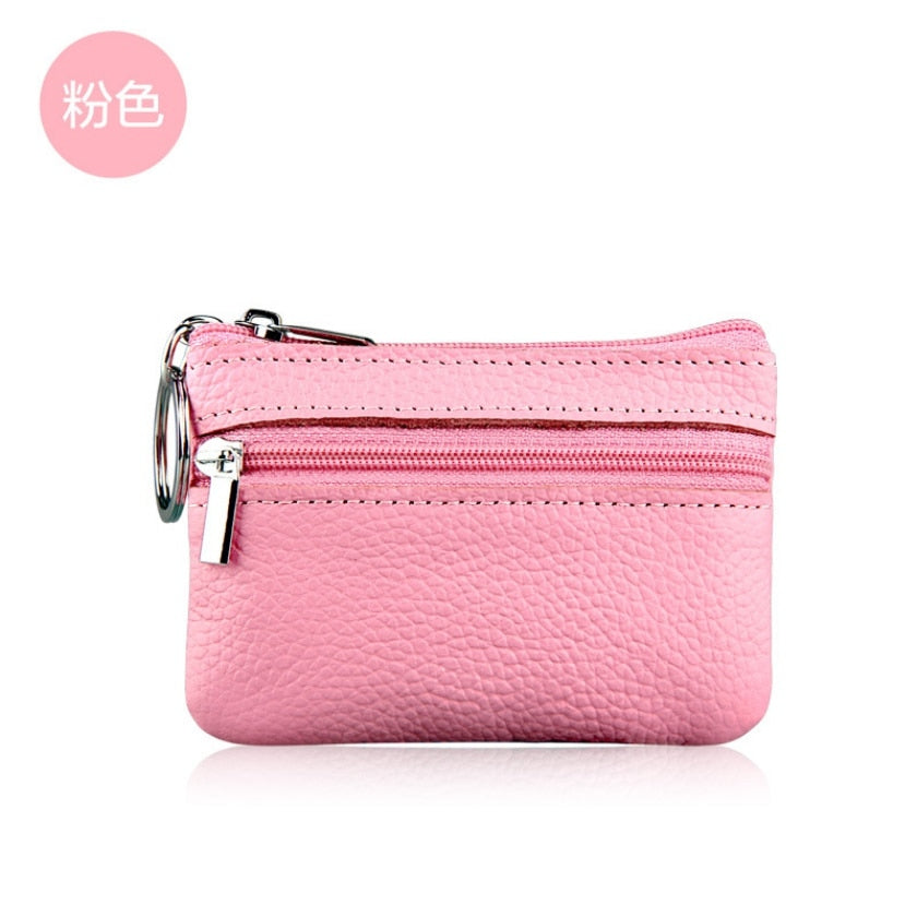 Women Genuine Leather Coin Purse Female Wallets Women Zipper Coin Purses Children Storage Pocket Bags Pouch #C | 0 | TageUnlimited