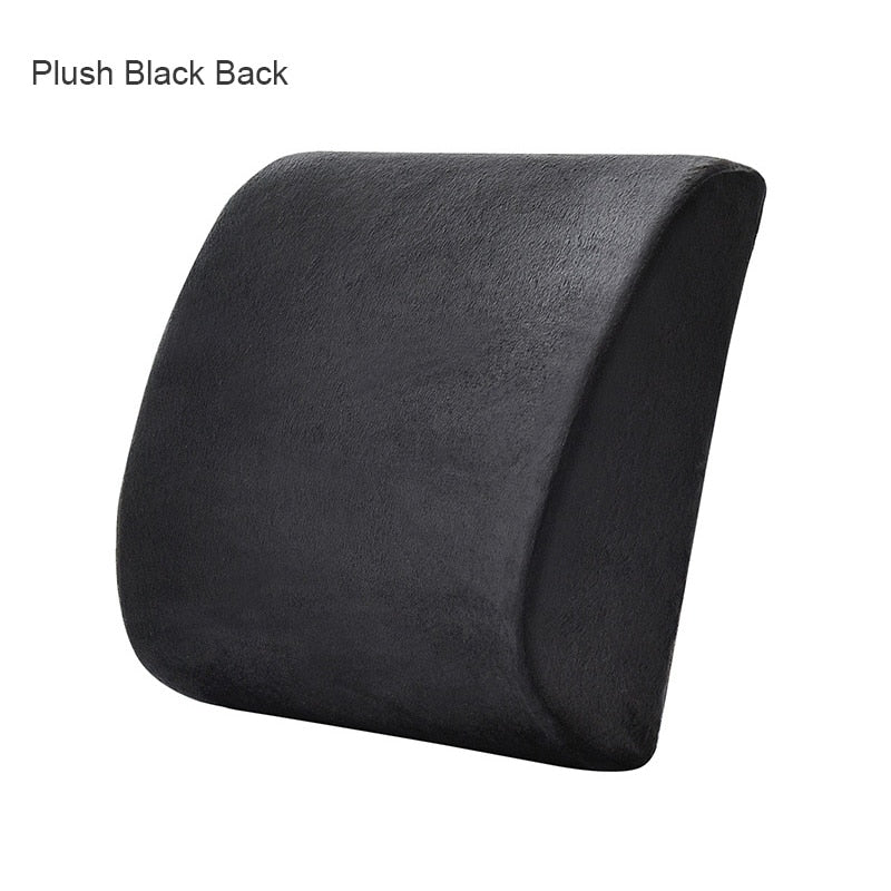 Orthopedics Hemorrhoids Seat Cushion Memory Foam Car Rebound Cushion Office Chair Lumbar Support Pain Relief Breathable Pillow | TageUnlimited