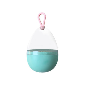Empty Transparent Puffs Drying Box Storage Case Portable Sponge Stand Cosmetic Egg Shaped Rack Makeup Blender Puff Holder | TageUnlimited