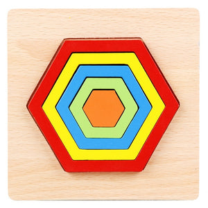 Baby Wooden Montessori Educational Toys Animal Shape Puzzle Rainbow Blocks Circles Bead Xylophone Toys Kids Wooden Learning Toys | TageUnlimited