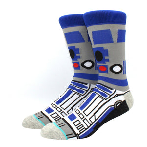Star Wars Movie Stockings Master Yoda R2-D2 Cosplay Socks Wookiee Jedi Knight Novelty Men&#39;s Women&#39;s Socks Spring Autumn Winter | TageUnlimited