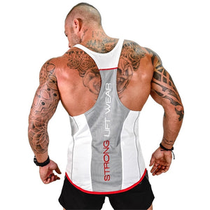 Mens Bodybuilding Tank top Gyms Fitness sleeveless shirt New Male Cotton clothing Fashion Singlet vest Undershirt | TageUnlimited