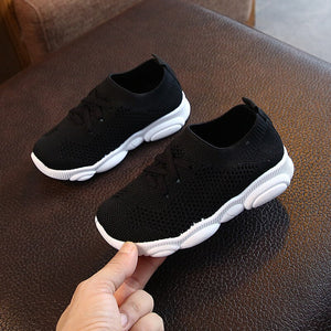 Baby Sneakers  Fashion Children Flat Shoes Infant Kids Baby Girls Boys Solid Stretch Mesh Sport Running Sneakers Shoes | TageUnlimited