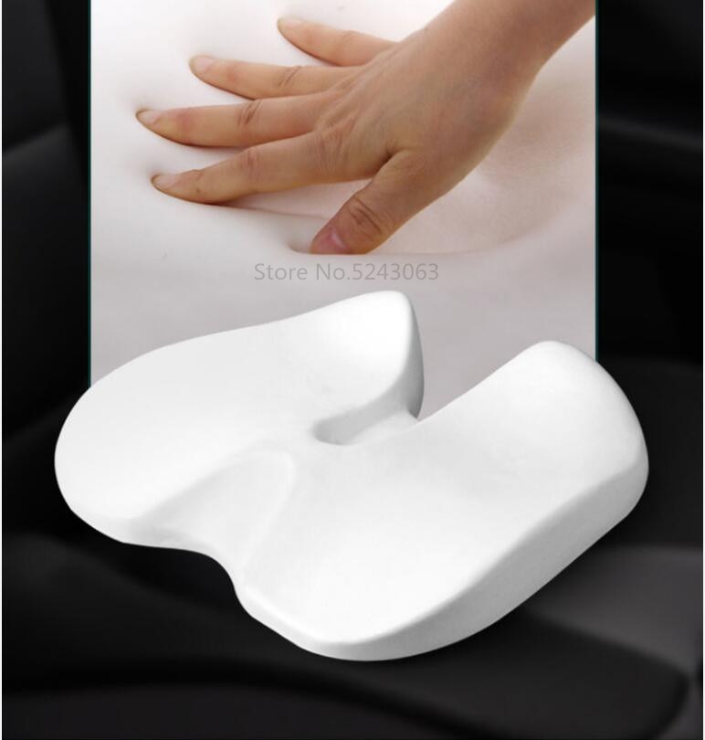 Cushion Non-Slip Orthopedic Memory Foam Coccyx Cushion for Tailbone Sciatica back Pain relief Comfort Office Chair Car Seat | TageUnlimited