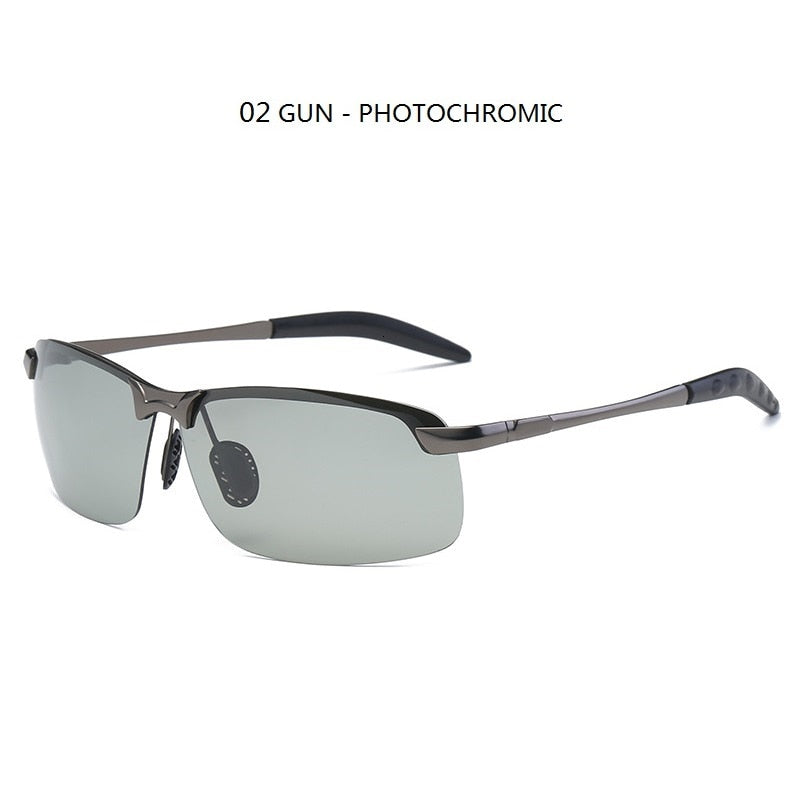 Photochromic Sunglasses Men Polarized Driving Chameleon Glasses Male Change Color Sun Glasses Day Night Vision Driver&#39;s Eyewear | TageUnlimited