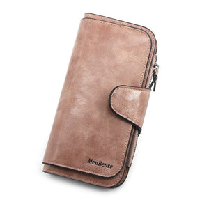 Women wallet made of leather Wallets Three fold VINTAGE Womens purses mobile phone Purse Female Coin Purse Carteira Feminina | TageUnlimited