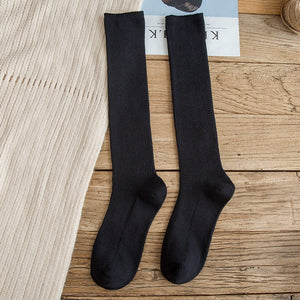 10 Colors Autumn New Women&#39;s Socks Cotton Winter Long Socks Harajuku Female Trick Warm Solid Color Sock Casual Ladies Sox | TageUnlimited