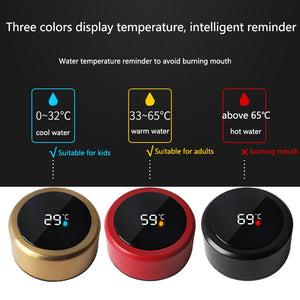 Smart digital water bottle keeps cold and heat thermal bottle Stainless Steel Thermos for baby children kids terms | 0 | TageUnlimited