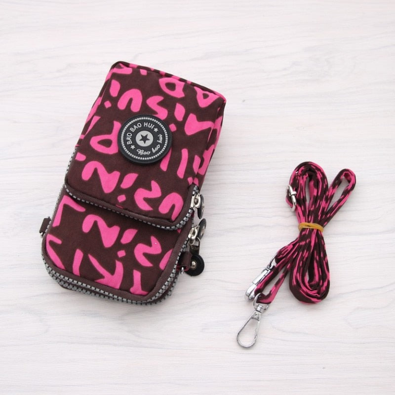 Small Shoulder Bag Nylon Women Mobile Phone Bag Mini Female Messenger Purse Lady Wallet CrossBody Bag Women Handbag | TageUnlimited