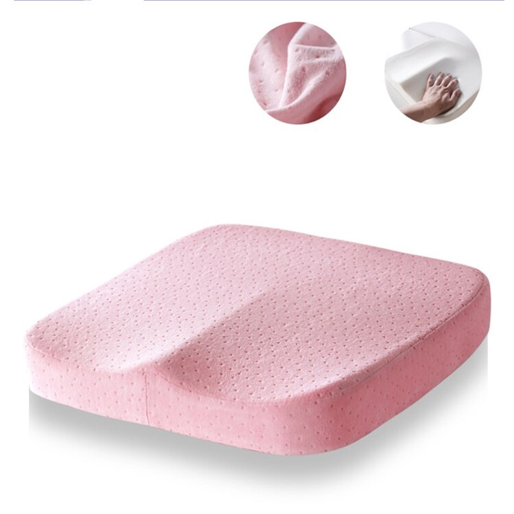 Non-Slip Orthopedic Memory Foam Coccyx Cushion for Tailbone Sciatica Back Pain Relief Cushion Comfort Office Chair Car Seat | TageUnlimited