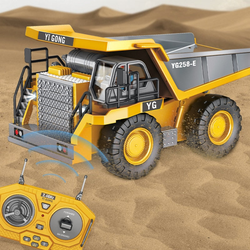 RC Car Children Toys Remote Control Car Toys For Boys Radio Control Excavator Dump Truck Bulldozer Electric car Kids Toys Gift | TageUnlimited