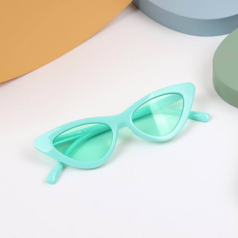 Summer Boy Girl Triangle Cat Eye Sunglasses UV400 Protection Kids Ultraviolet-proof Baby Accessories Personality Trendy 2-8Years | TageUnlimited