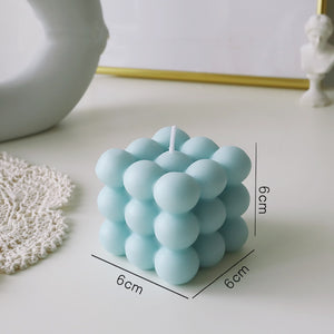 Modern Home Decoration Big Cube Bubble Candle Soy Wax Aromatherapy Scented Candles Home Decorative Candles Birthday Gift | TageUnlimited