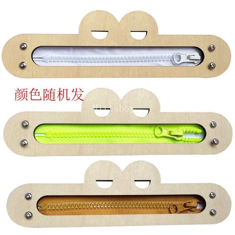 Montessori Busy Board DIY Accessories Early Learning Toy Matching Puzzle Kindergarten Education Hourgla Shoe Maze brain game Toy | TageUnlimited