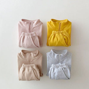 Baby Boys/Girls Clothes Children Toddler Fashion Costume Kids Tracksuits Letter Hoodies Jacket Pants 2Pcs Sets | TageUnlimited