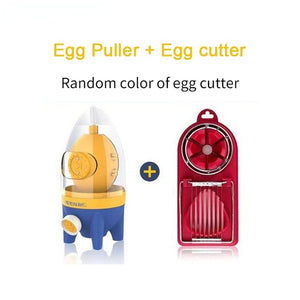 Rocket Manual Golden Egg Puller Scrambler Household Egg White Yolk Mixer Albumen Blender Without Breaking Eggs Kitchen Tools | TageUnlimited