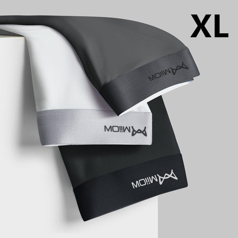 High Quality 3pcs/set Graphene Men Underwear Panty Man Boxer Shorts AAA Antibacterial Ice Silk Panties Men&#39;s Breather Underpants | TageUnlimited
