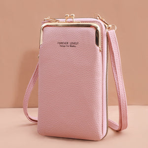 3 Style Women Bags Soft Leather Wallets Touch Screen Cell Phone Purse Crossbody Shoulder Strap Handbag for Lady | TageUnlimited